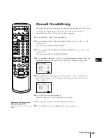 Preview for 211 page of Sony Black Trinitron KV-14V5D Operating Instructions Manual