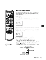 Preview for 225 page of Sony Black Trinitron KV-14V5D Operating Instructions Manual