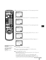 Preview for 229 page of Sony Black Trinitron KV-14V5D Operating Instructions Manual