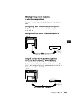 Preview for 243 page of Sony Black Trinitron KV-14V5D Operating Instructions Manual