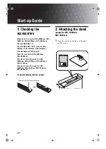 Preview for 4 page of Sony BRAVIA 3-298-243-13(1) Operating Instructions Manual