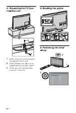 Preview for 6 page of Sony BRAVIA 3-298-969-61(1) Operating Instructions Manual