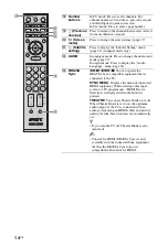 Preview for 14 page of Sony BRAVIA 3-298-969-61(1) Operating Instructions Manual