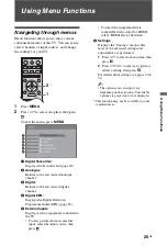 Preview for 25 page of Sony BRAVIA 3-298-969-61(1) Operating Instructions Manual