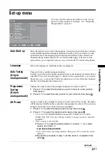 Preview for 63 page of Sony BRAVIA 3-878-284-14(1) Operating Instructions Manual