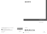 Sony BRAVIA 4-160-344-11(1) Operating Instructions Manual preview