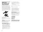 Preview for 2 page of Sony BRAVIA 4-160-344-11(1) Operating Instructions Manual