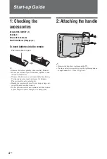 Preview for 4 page of Sony BRAVIA 4-160-344-11(1) Operating Instructions Manual