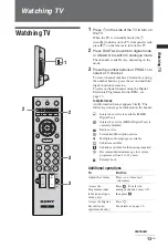 Preview for 13 page of Sony BRAVIA 4-160-344-11(1) Operating Instructions Manual