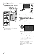 Preview for 6 page of Sony BRAVIA 4-174-990-11(1) Operating Instructions Manual