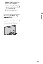 Preview for 7 page of Sony BRAVIA 4-174-990-11(1) Operating Instructions Manual