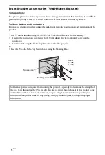 Preview for 14 page of Sony BRAVIA 4-174-990-11(1) Operating Instructions Manual