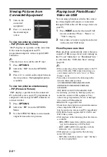 Preview for 24 page of Sony BRAVIA 4-256-733-F2(1) Operating Instructions Manual