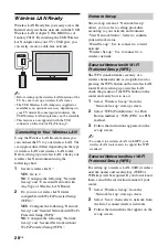 Preview for 28 page of Sony BRAVIA 4-256-733-F2(1) Operating Instructions Manual