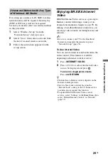 Preview for 29 page of Sony BRAVIA 4-256-733-F2(1) Operating Instructions Manual