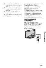 Preview for 37 page of Sony BRAVIA 4-256-733-F2(1) Operating Instructions Manual