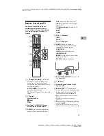 Preview for 7 page of Sony Bravia 50X90J Reference Manual