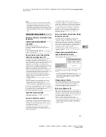 Preview for 33 page of Sony Bravia 50X90J Reference Manual