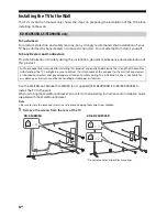 Preview for 12 page of Sony BRAVIA 55X9005B Reference Manual