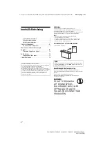 Preview for 100 page of Sony BRAVIA FW-43BZ35F Reference Manual