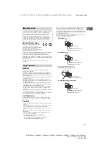 Preview for 3 page of Sony Bravia FW-85XD85 Series Reference Manual