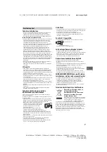 Preview for 251 page of Sony Bravia FW-85XD85 Series Reference Manual