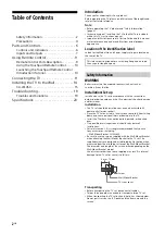 Preview for 2 page of Sony Bravia KD-43X8300C Reference Manual