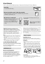 Preview for 2 page of Sony BRAVIA KD-43XH8077 Reference Manual