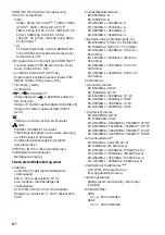 Preview for 106 page of Sony BRAVIA KD-43XH8077 Reference Manual