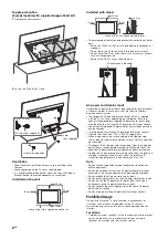 Preview for 4 page of Sony BRAVIA KD-55A9F Reference Manual