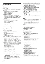 Preview for 40 page of Sony BRAVIA KD-60X6700E Operating Instructions Manual