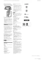 Preview for 2 page of Sony BRAVIA KD-75X9007H Manual