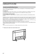 Preview for 12 page of Sony BRAVIA KD-75Z9F Reference Manual