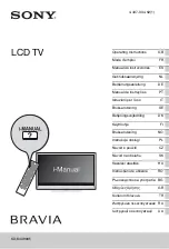 Preview for 1 page of Sony Bravia KD-84X9005 Operating Instructions Manual