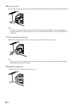 Preview for 42 page of Sony Bravia KDF-E50A11E Operating Instructions Manual