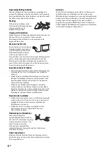 Preview for 53 page of Sony Bravia KDF-E50A11E Operating Instructions Manual