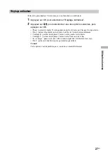 Preview for 121 page of Sony Bravia KDF-E50A11E Operating Instructions Manual