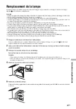 Preview for 135 page of Sony Bravia KDF-E50A11E Operating Instructions Manual