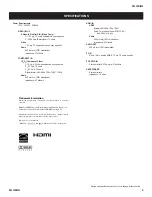 Preview for 4 page of Sony Bravia KDL-19M4000 Service Manual