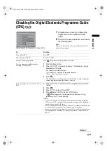 Preview for 13 page of Sony Bravia KDL-20S40 Series Operating Instructions Manual