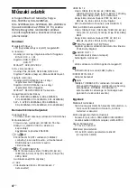 Preview for 62 page of Sony Bravia KDL-24W60xA Reference Manual