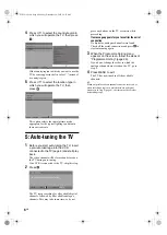 Preview for 6 page of Sony BRAVIA KDL-26B40 Series Operating Instructions Manual