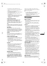 Preview for 13 page of Sony Bravia KDL-26P30xH Safety Information Manual