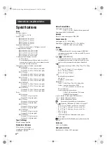 Preview for 14 page of Sony Bravia KDL-26P30xH Safety Information Manual