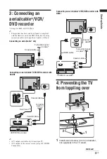 Preview for 5 page of Sony Bravia KDL-26P5550 Operating Instructions Manual