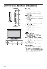 Preview for 12 page of Sony Bravia KDL-26P5550 Operating Instructions Manual