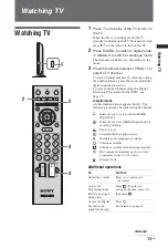 Preview for 13 page of Sony Bravia KDL-26P5550 Operating Instructions Manual