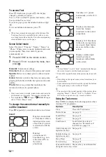 Preview for 14 page of Sony Bravia KDL-26P5550 Operating Instructions Manual