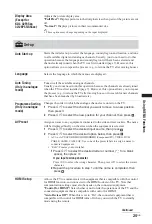 Preview for 25 page of Sony Bravia KDL-26P5550 Operating Instructions Manual