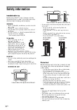 Preview for 8 page of Sony Bravia KDL-26T3000 Operating Instructions Manual